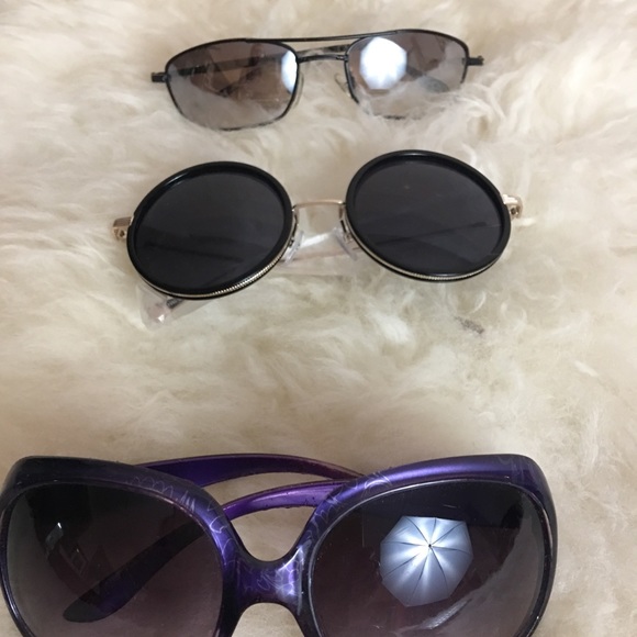 EUC 8 NO NAME SUNGLASSES & ALLIGATOR SKIN CASE - Picture 4 of 5